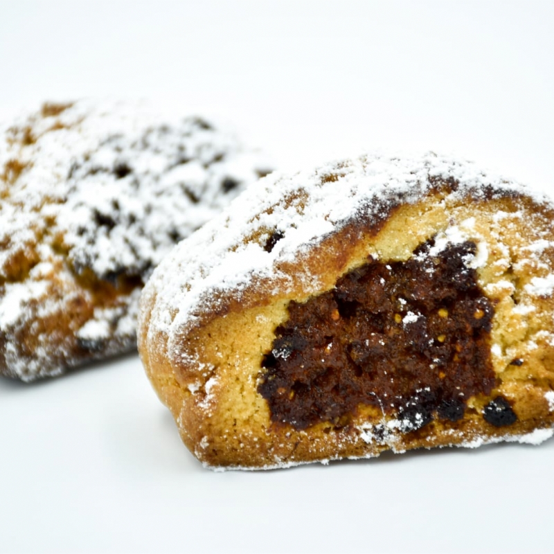 Buccellato mono porzione con fichi